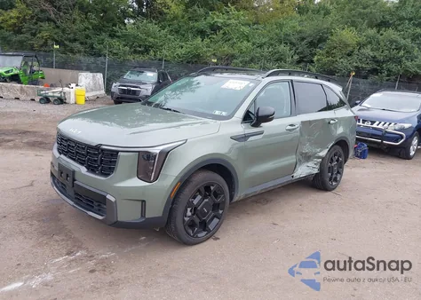 2024 Kia Sorento X-Line Ex from USA, damaged, VIN 5XYRHDJF7RG310342